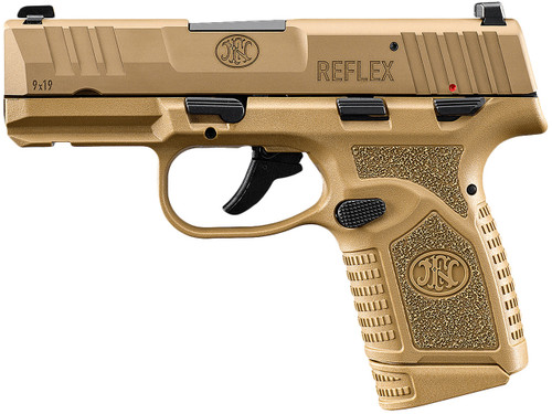 FN AMERICA REFLEX 9MM 3.3 MS FDE 11RD 15RD