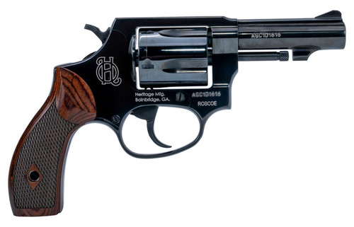HERITAGE ROSCOE 38SPL BLACK WOOD 3 5RD