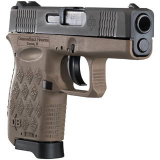 DIAMONDBACK DB9 9MM 3.1 BLACK FDE FRAME 6RD