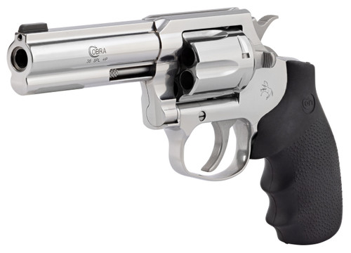 COLT COBRA 38SPL+P 4 STAINLESS HOGUE RUBBER GRIP 6RD
