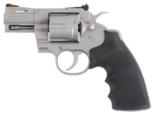 COLT PYTHON 357MAG 2.5 MATTE STAINLESS RUBBER