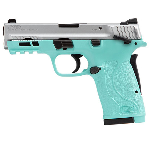 S&W M&P380 SHIELD EZ 380ACP ROBIN EGG SILVER