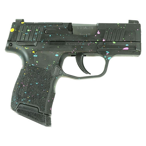 SIG SAUER "MULTI-COLOR PAINT SPLATTER" P365 OPTIC READY HANDGUN 9MM LUGER