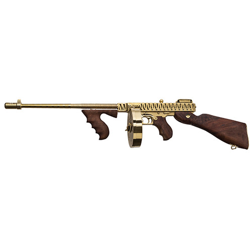 AUTO ORDNANCE 1927A-1 DELUXE 45ACP TITANIUM GOLD TIGER STRI
