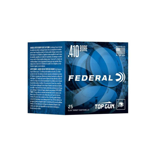 Federal Top Gun Sporting Shotshells .410 2-1/2" 1/2 oz 1330 fps9 25/ct