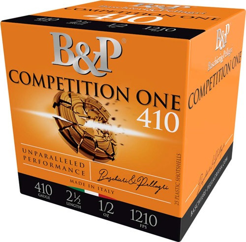 B&P 410 2.5" 1/2OZ #8 1210FPS 250RD CASE LOT