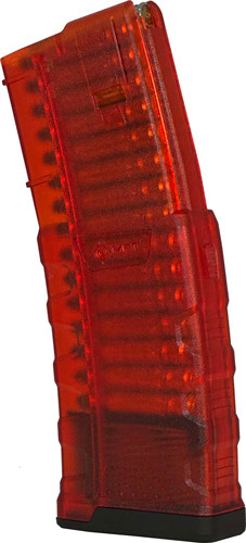 MFT EXD MAGAZINE AR15 5.56X45 223 30RD CLEAR RED POLYMER