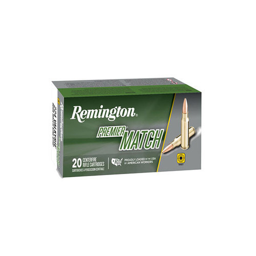 REMINGTON PREMIER MATCH 224 VALKYRIE 90GR BTHP 20 RDS
