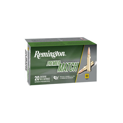 REMINGTON PREMIER MATCH 224 VALKYRIE 90GR BTHP 20 RDS