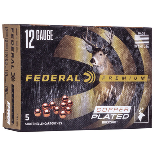 FED VITAL-SHOK BUCKSHOT 12GA 3 10P000 5/50