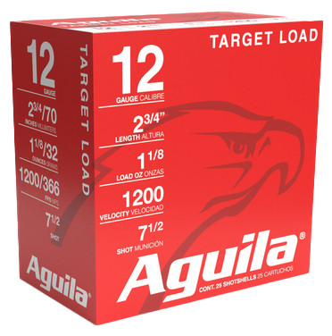 AGU TARGET HEAVY 12GA 2.75 1-1/8OZ7.5 25/10