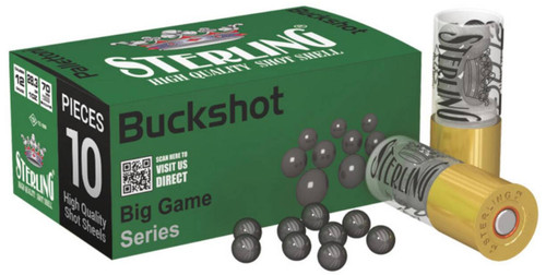STERLING BIG GAME 12GA 00BUCK9 10/20 (1760)