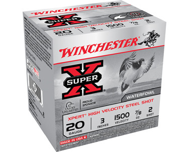 WIN XPERT WATERFOWL 20GA 3 7/8OZ2 25/10
