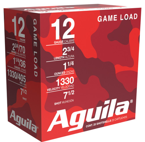 AGU HIGH VELOCITY 12GA 2.75 1-1/4OZ7.5 25/10