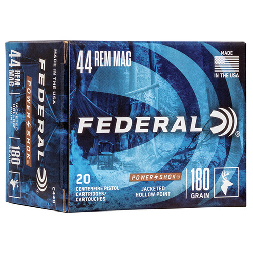 FED CLASSIC 44MAG 180GR HI-SHOK JHP 20/25
