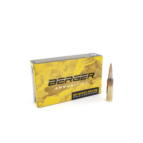 BERGER 260 Remington 130gr Hybrid OTM Tactical Match Grade Ammunition 20/ct