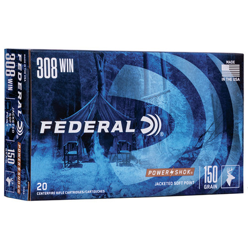 FED POWER-SHOK 308WIN 150GR SP 20/10