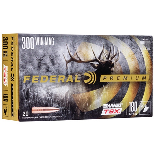 FED PREMIUM 300WIN 180GR BARNES TSX 20/10