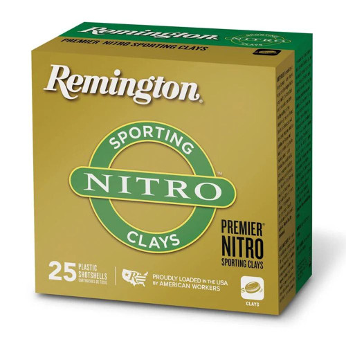 Remington Premier Nitro Sporting Clays Shotshells 12ga 2-3/4" 1oz 1290 fps7.5 25/ct