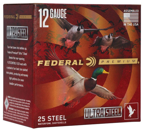 FED ULTRA STEEL 12GA 3.5 1.5OZ BB 25/10