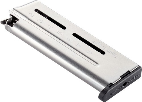 WILSON MAGAZINE 1911 ETM 9MM 8RD COMPACT SZ. FLUSH FIT PAD