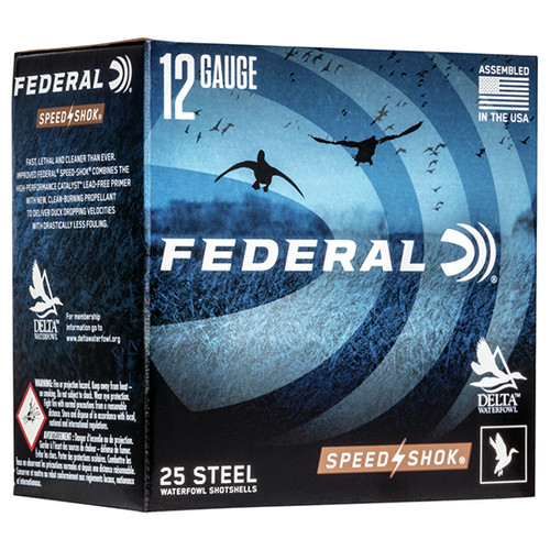 FED SPEED-SHOK HV 12GA 2.75 1-1/8OZ4 25/10