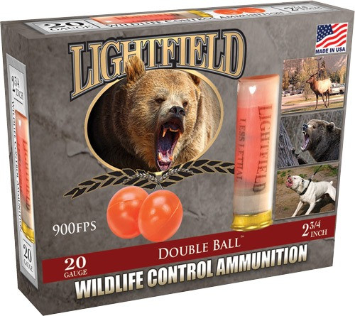 LIGHTFIELD 20GA 2.75" DOUBLE BALL 5RD 10BX/CS
