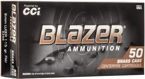 BLAZER BRASS 9MM 115GR FMJ 50/20 (2000)