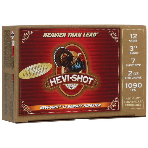 HEVI-Shot HEVI-13 Turkey Shotshells 12ga 3" 2oz 1090 fps7 5/ct