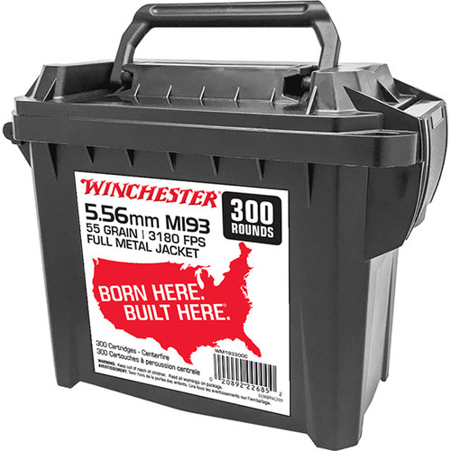 WIN LC 5.56MM M193 55GR FMJ CAN 300/3 (195)
