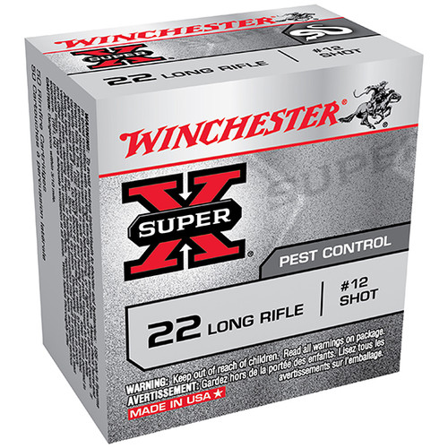 WIN SUPER-X 22LR 40GR12 SHOT 50/100