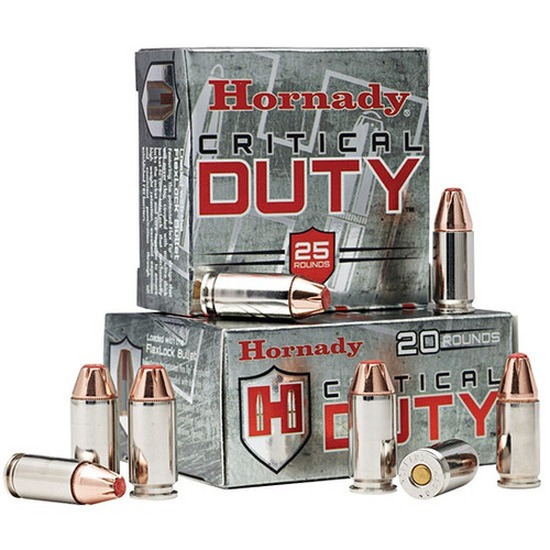 HORN CRITICAL DUTY 9MM 135GR FLEXLOCK 25/10
