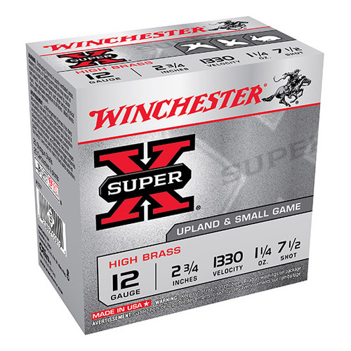 WIN SUPER-X UPLAND 12GA 2.75 1-1/4OZ7 25/10