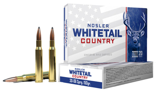 NOS WHITETAIL COUNTRY 30-06 150GR SB SP 20/10