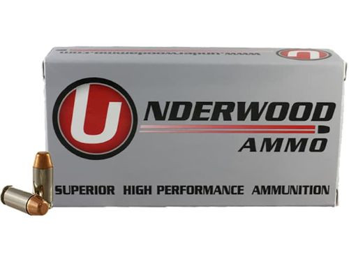 UNDERWOOD 40 SW 180GR FMJ 50RD 10BX/CS <
