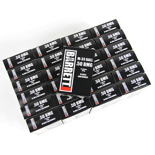 BARR AMMO 50BMG M33 250 RDS TRUCK ORDER ONLY
