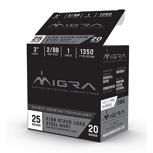 MIGRA STAXD STEEL 20GA 3 1OZ2-4 25/10