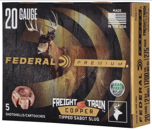 FED FREIGHT TRAIN 20GA 2.75 275GR COPPER /10