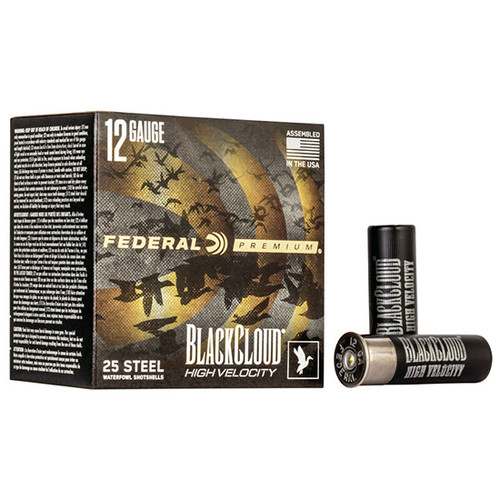 FED BLACK CLOUD HV 12GA 3 1-1/8OZ2 25/10