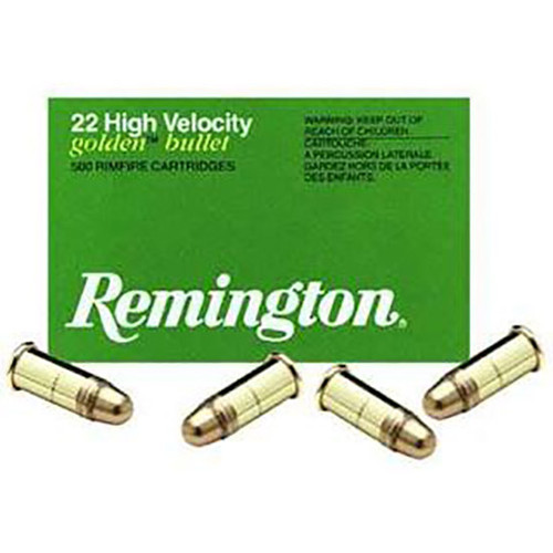 REMINGTON 22 GOLDEN BULLET 22SHORT 29GR RN HV 100/50
