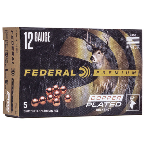 FED VITAL-SHOK BUCKSHOT 12GA 2.75 9P00 5/50