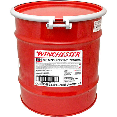 WIN LC 5.56MM M193 55GR FMJ DRUM 14000/1 (4)