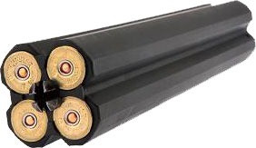 SRM MAGAZINE 1216 12 GAUGE 16RD BLACK POLYMER