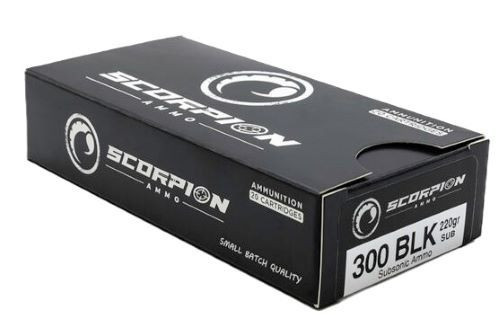 SCORPION 300 BLACKOUT 200GR SUBSONIC 20RD 20BX/CS