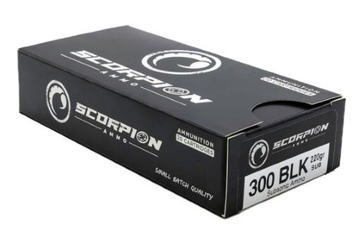 SCORPION 300 BLACKOUT 200GR SUBSONIC 20RD 20BX/CS