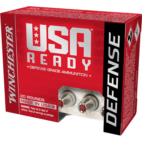 WIN READY DEFESNE 9MM+P 124GR HEX VENT HP 20/10