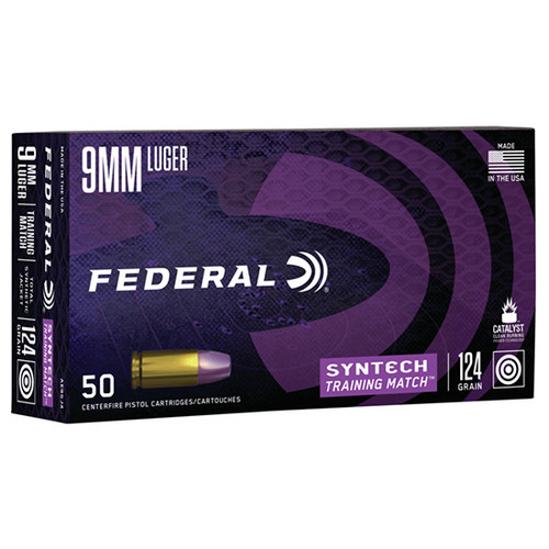 FED AMERICAN EAGLE 9MM 124GR TSJ 50/10