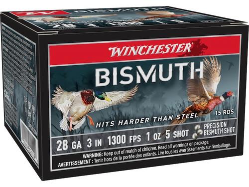 WIN BISMUTH 28GA 3 1OZ5 15/10