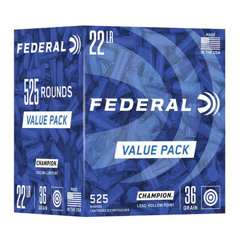 FED CHAMPION 22LR 36GR LEAD HP 525/10