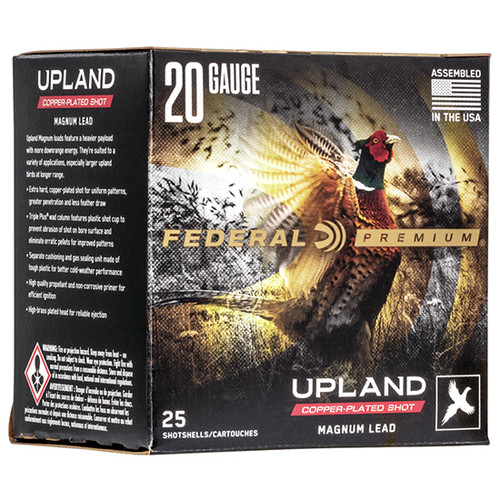 FED WING-SHOK MAGNUM 20GA 3 1.25OZ5 25/10